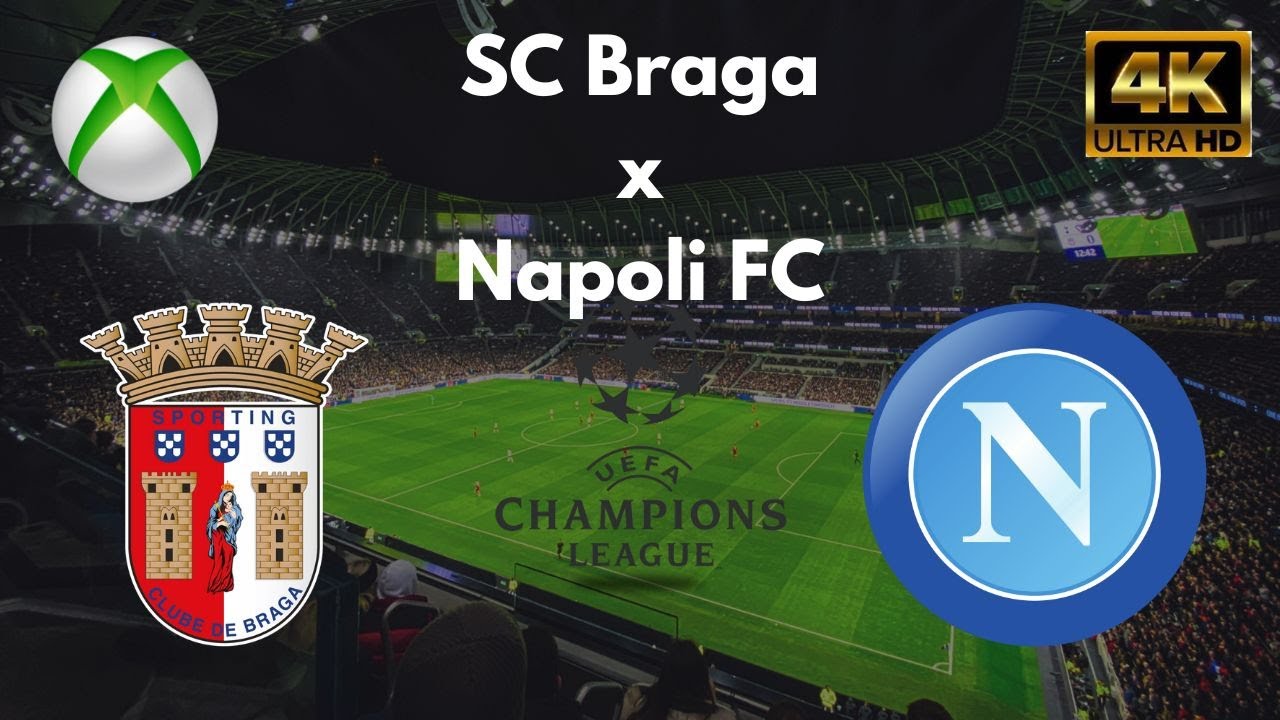 Ver: SC Braga x Napoli, Todos os golos em Direto