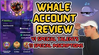Whale Watching: Account Review!! | Ravë Maverick [KD2563] 32.1B KP | Rise of Kingdoms @DirtyDan_ROK