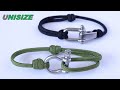 How to Make an Adjustable &quot;Unisize&quot; Shackle Paracord Bracelet - CBYS Paracord Tutorial