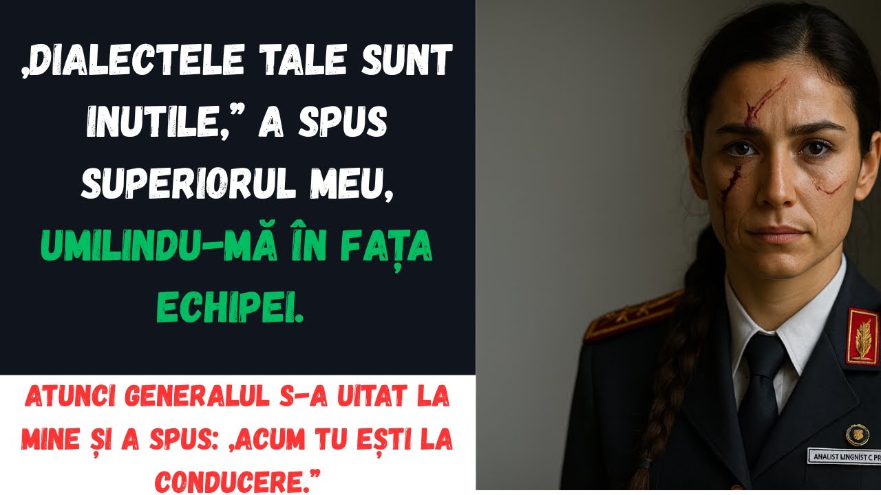 Eram 4 dialetos imposibili de înțeles — până când generalul mi-a spus: ‘Acum tu conduci negocierea’