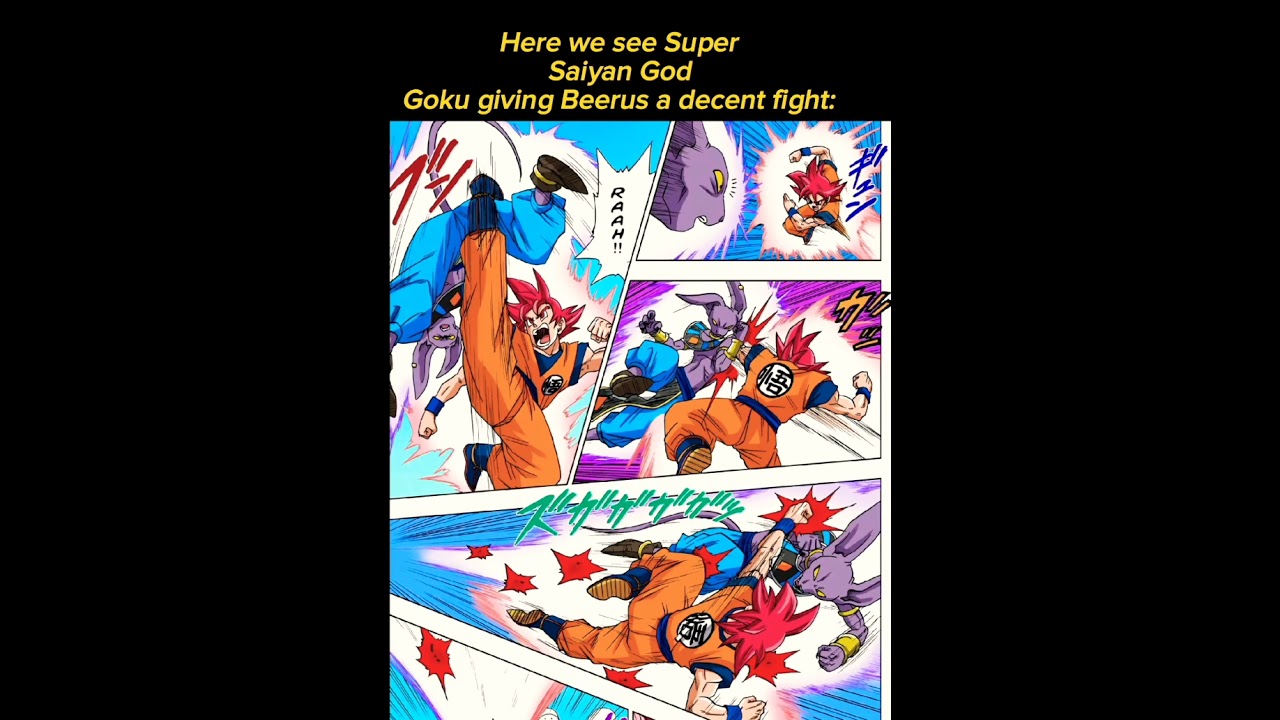 Scaling Base Goku (DBS Manga) to High Outerversal with irrelevant speed