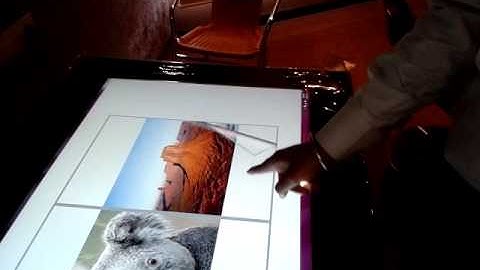 Interactive Coffee Table Brochure Prototype - Manal Sudhir Dadge