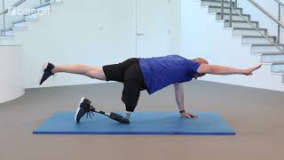 Functional Training Exercise - Kneeling Supermans
