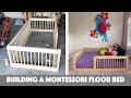 Building a Montessori Floor Bed