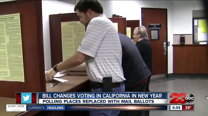 California law replaces neighborhood polling places with mail ballots