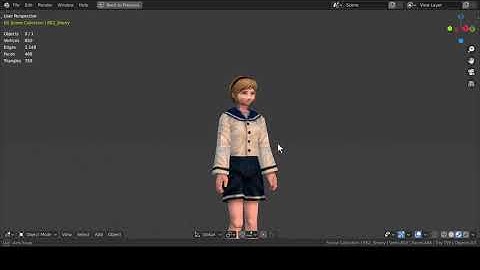 WIP 5 - Resident Evil 2 Character Importer for Blender