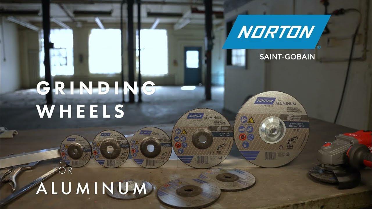 Grind Aluminum Safely with Norton Grinding Wheels Exclusively Made for