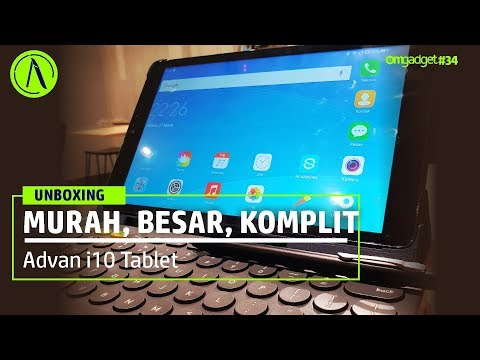 TABLET 10 INCH MURAH (CUMAN 700RB-AN) BUAT SEKOLAH ONLINE!!! REVIEW ADVAN i10. 