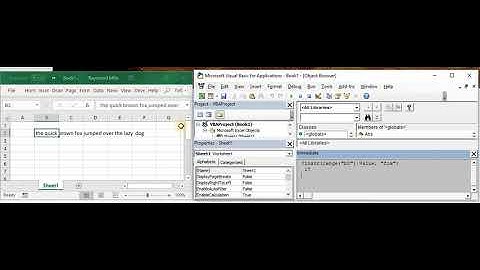 VBA Instr Command tutorial