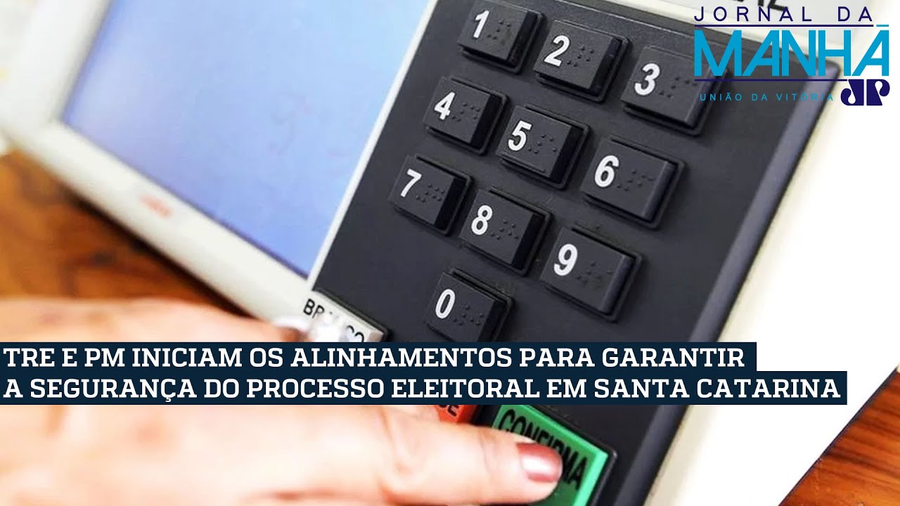 TRE e PM iniciam os alinhamentos para garantir a segurança do processo eleitoral em Santa Catarina