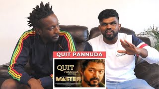 Master - Quit Pannuda Lyric Reactions | Thalapathy Vijay | Anirudh Ravichander | Lokesh | WUNDERBAR