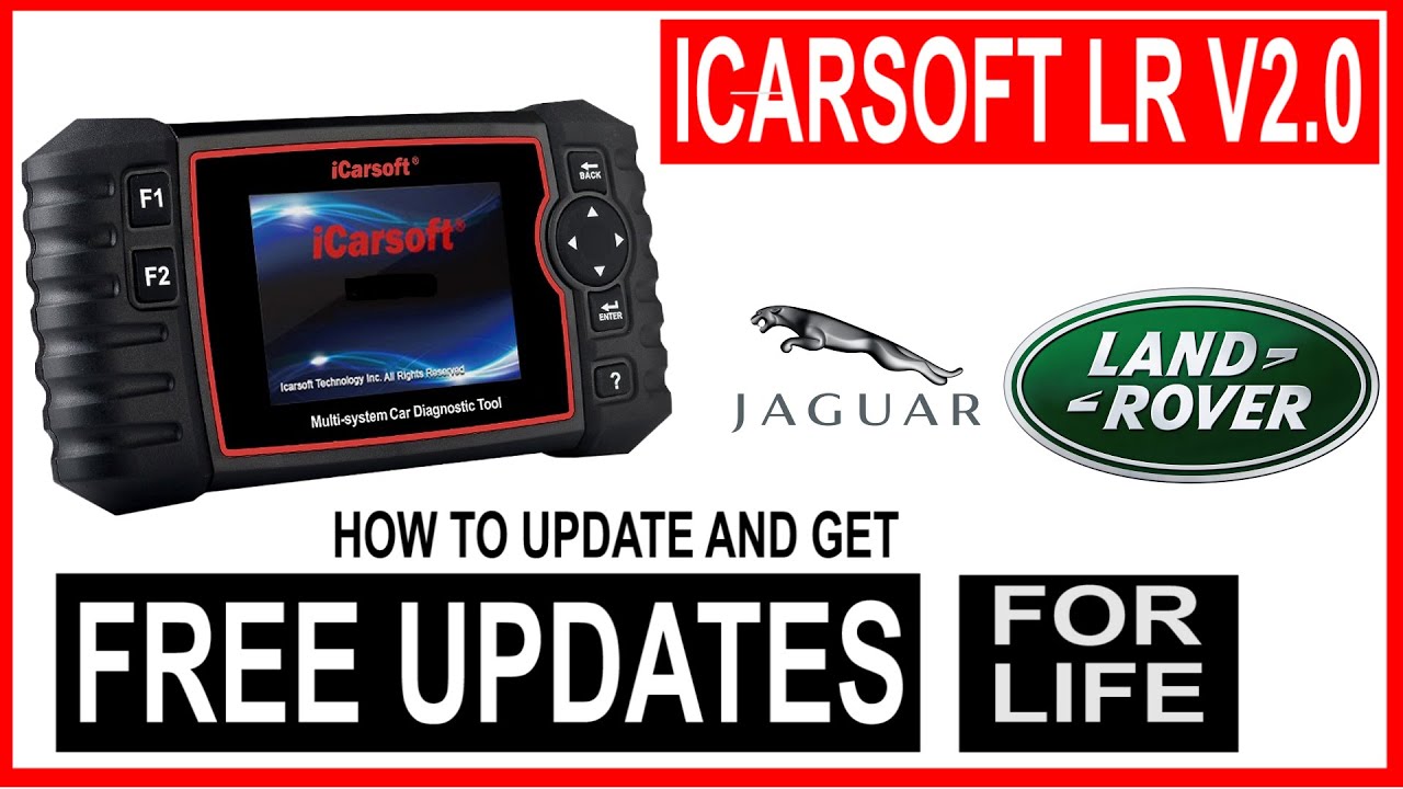iCarsoft LR V2.0 Professional Diagnostic Tool for Land Rover & Jaguar -  LRV2.0