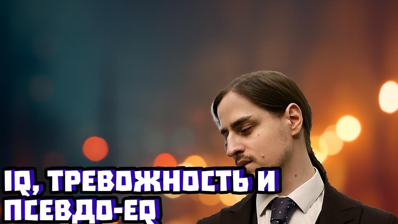 «Горе от ума»: тревожность vs IQ и почему EQ — псевдонаука | Владимир Алипов