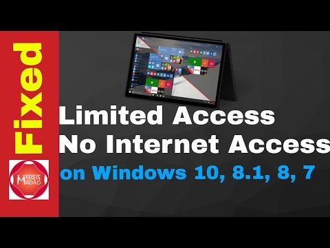 Solved | Windows 10 Wifi Limited Connection Problem Fix | Windows 10/8.1/8/7