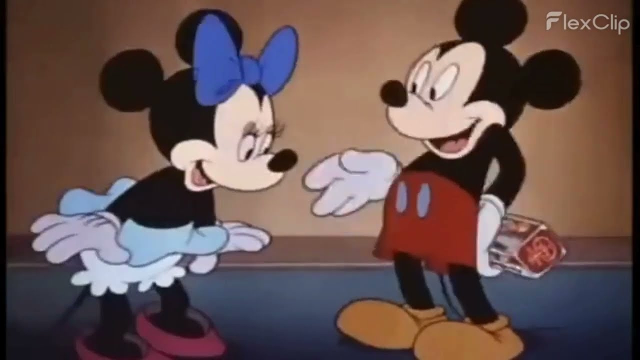 Mickey Mouse Cartoon Mickey's Surprise Party (1939) dublado por IA