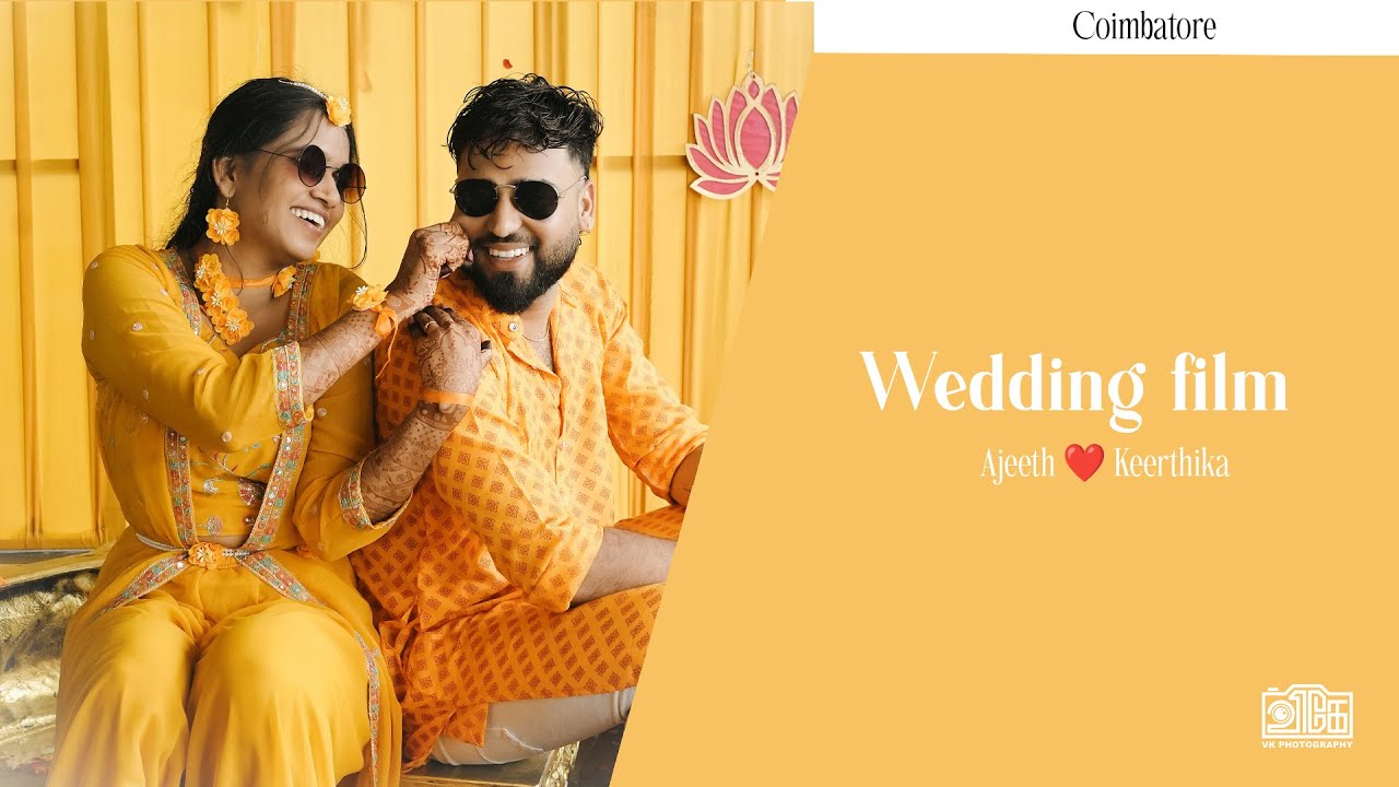 Ajeeth ❤️ Keerthika | Film | Coimbatore | 2025 | VK PHOTOGRAPHY