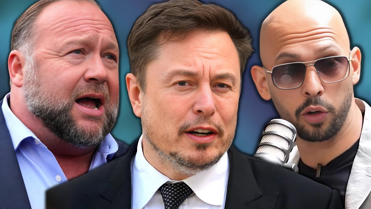 Elon Musk, Alex Jones, Andrew Tate in HEATED Debate!