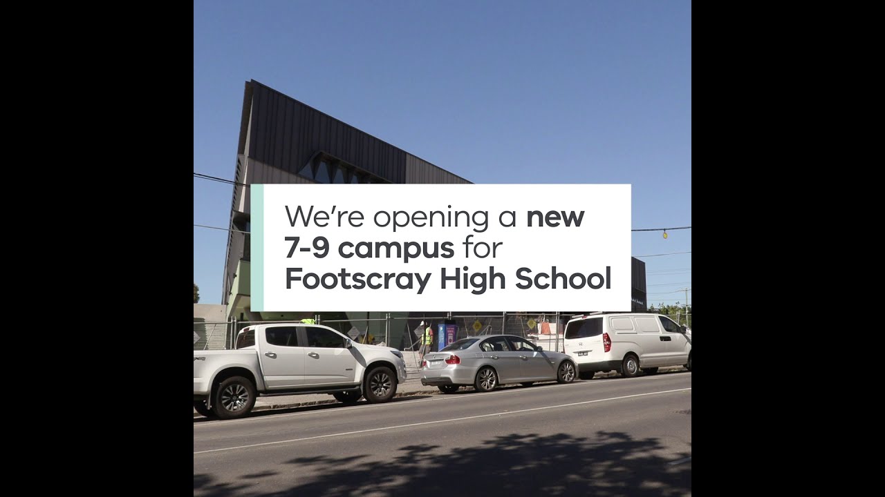 Footscray High School – Pilgrim Campus update