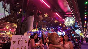 Pattaya Soi Buakhao, Soi Made In Thailand, Myth Night, Thailand - 4K 30FPS
