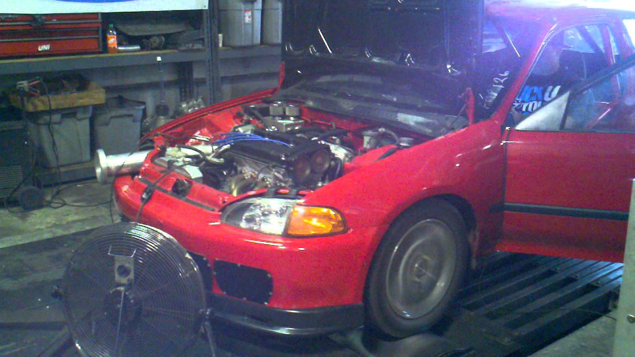 Purple power all motor civic YouTube