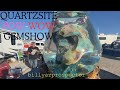 Quartzsite arizona gem show the pow wow