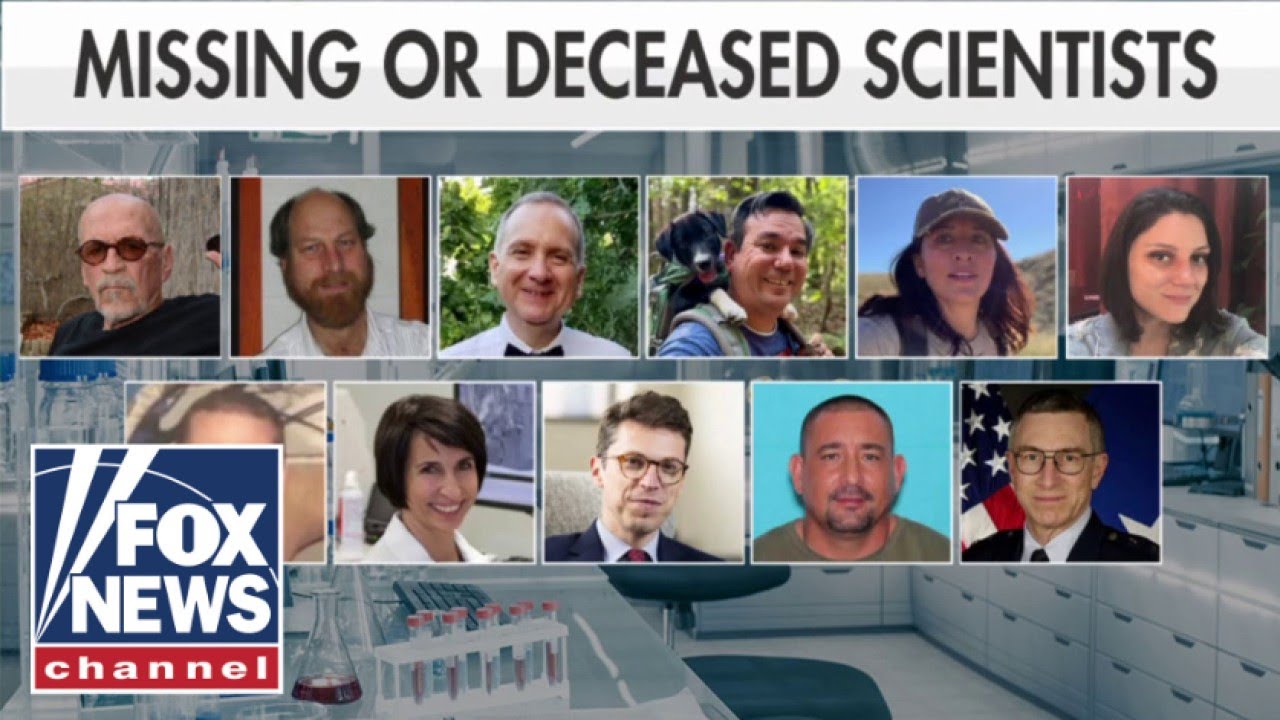 Missing Scientists Graph White House, FBI doing 'LINK ANALYSIS' on 11 missing, dead scientists ...