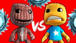 Kick The Buddy VS Sackboy | KILL Your Best Friend - LittleBigPlanet 3 PS4 Gameplay | EpicLBPTime