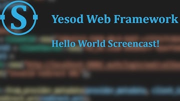 Yesod Web Framework - Hello World