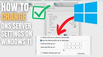 How To Change DNS Server Settings On Windows 11 | Boost Internet Speed & Privacy 🔐