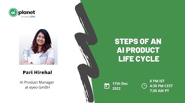 Steps of an AI Product Life Cycle