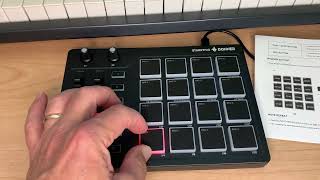 Donner STARRYPAD MIDI Drum Machine Beat Maker Review screenshot 3