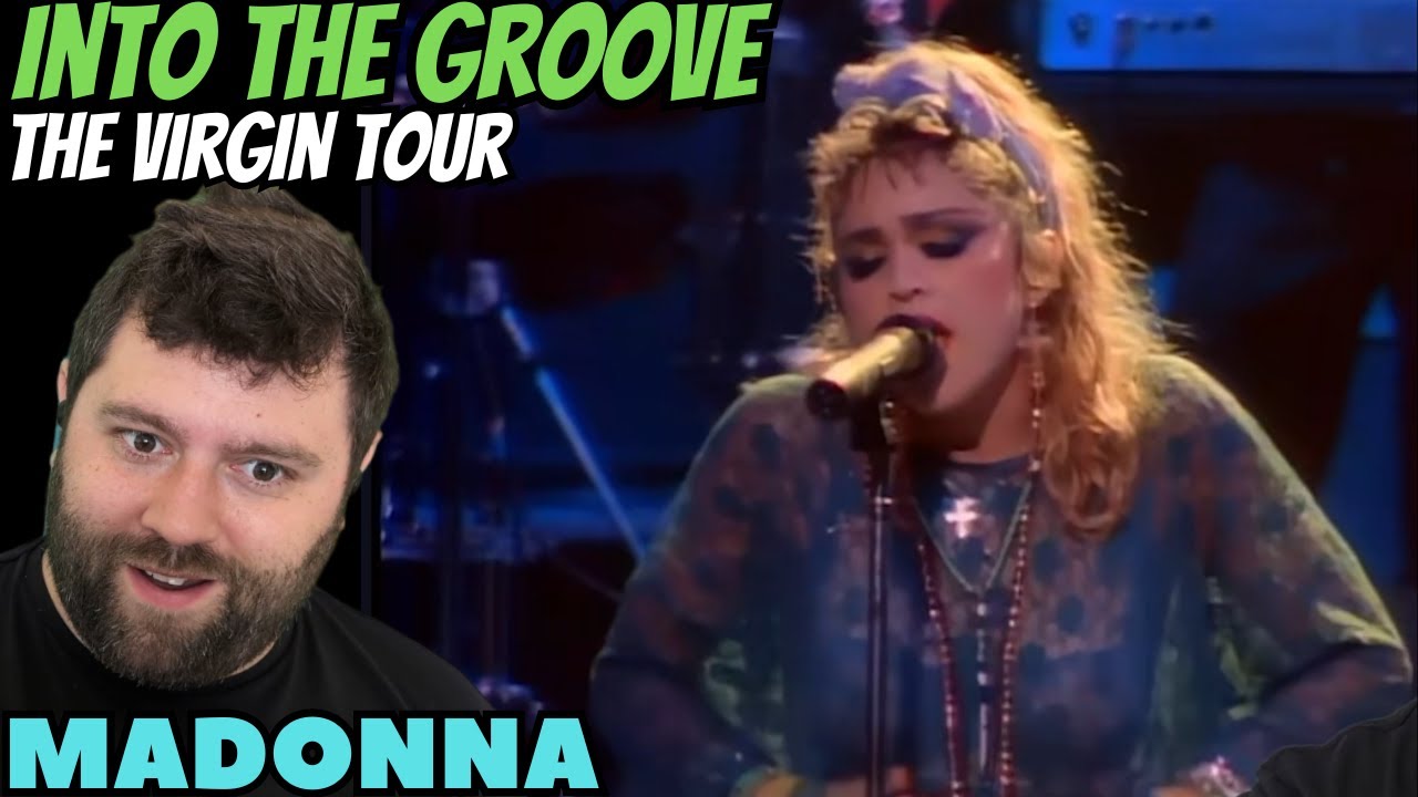Madonna - Into The Groove | THE VIRGIN TOUR REACTION - YouTube