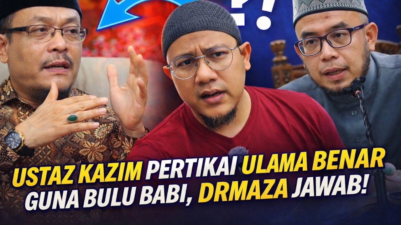 Bulu Babi Boleh Guna Tapi Qunut Subuh, Tahlil Tak Boleh?! DrMaza Jawab Salah Faham
