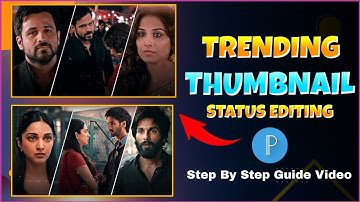 Status Thumbnail Kaise Banaen | How to make viral thumbnail | Efx Thumbnail Editing | X7 Creations