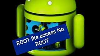 ROOT file access NO ROOT