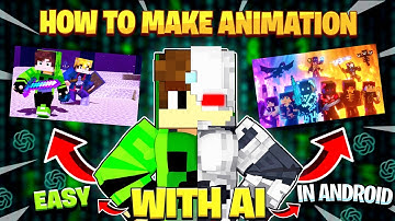Easiest Way To Make Minecraft Animation With AI || Animation With ai