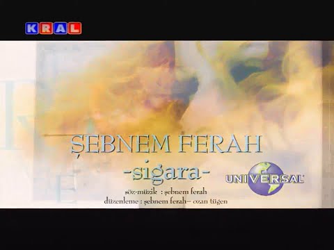 Şebnem Ferah  -  Sigara   HD 4:3   (2001  -  Universal Müzik) KRAL TV