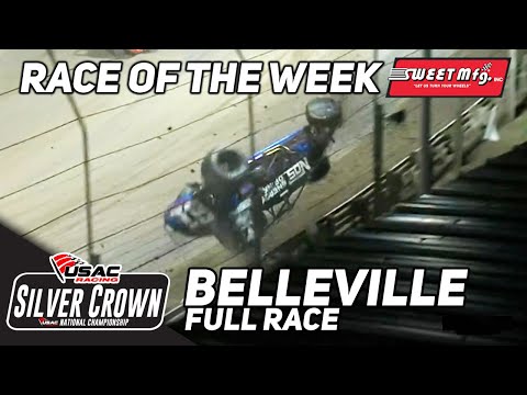 Full Race | USAC Silver Crown at Belleville | Sweet Mfg Race Of The Week