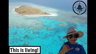 This is living Barry! Lady Musgrave Island on or 43 foot yacht