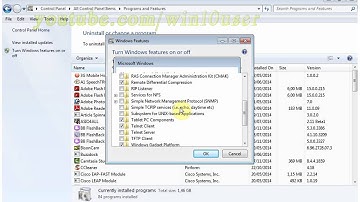Windows 7 Tips (Ultimate) : How to enable telnet