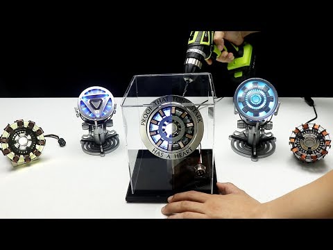 STUNNING 1:1 Iron Man Arc Reactor assembly timelapse - Massive collection