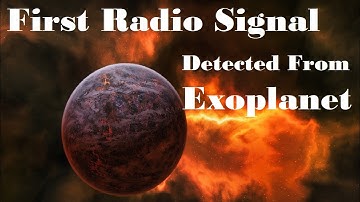 First Radio Signal From Exoplanet Detected #exoplanet #space  #planet
