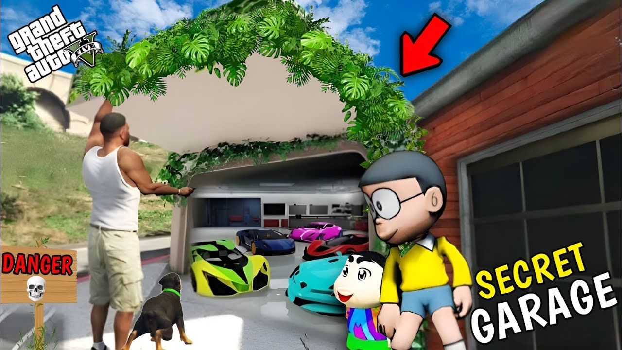 GTA 5 : Franklin Unlocking The Most Secret Garage In His House || PART # 07 || Afaq Hub