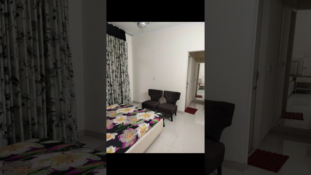 4 bhk fully furnished flat for rent in Zirakpur near Chandigarh