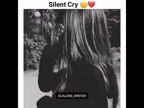 Very Sad Alone Girl Whatsapp Status