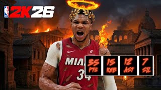 This MIAMI GIANNIS ANTETOKOUNMPO BUILD is The Most DISREPECTFUL CREATION on NBA 2K26