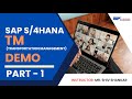 SAP TM Part 1 Demo | Transportation Management Training | SAP TM Basics Explained