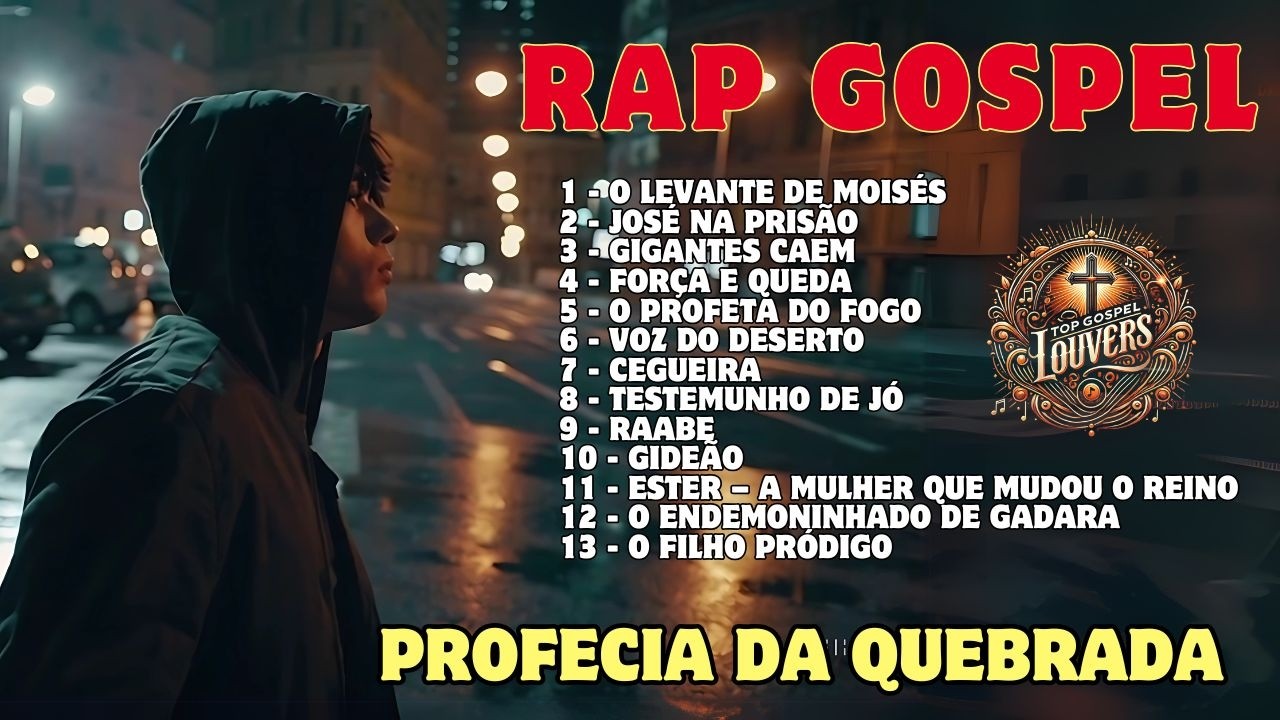 🔥 PROFECIA DA QUEBRADA – RAP GOSPEL, VERDADE DAS RUAS, PROFECIA URBANA | ÁLBUM COMPLETO 🔥