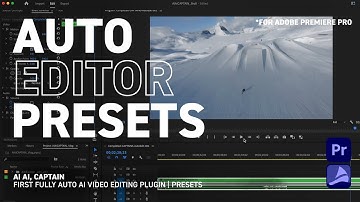 AI AI, CAPTAIN | Auto-Editor Presets