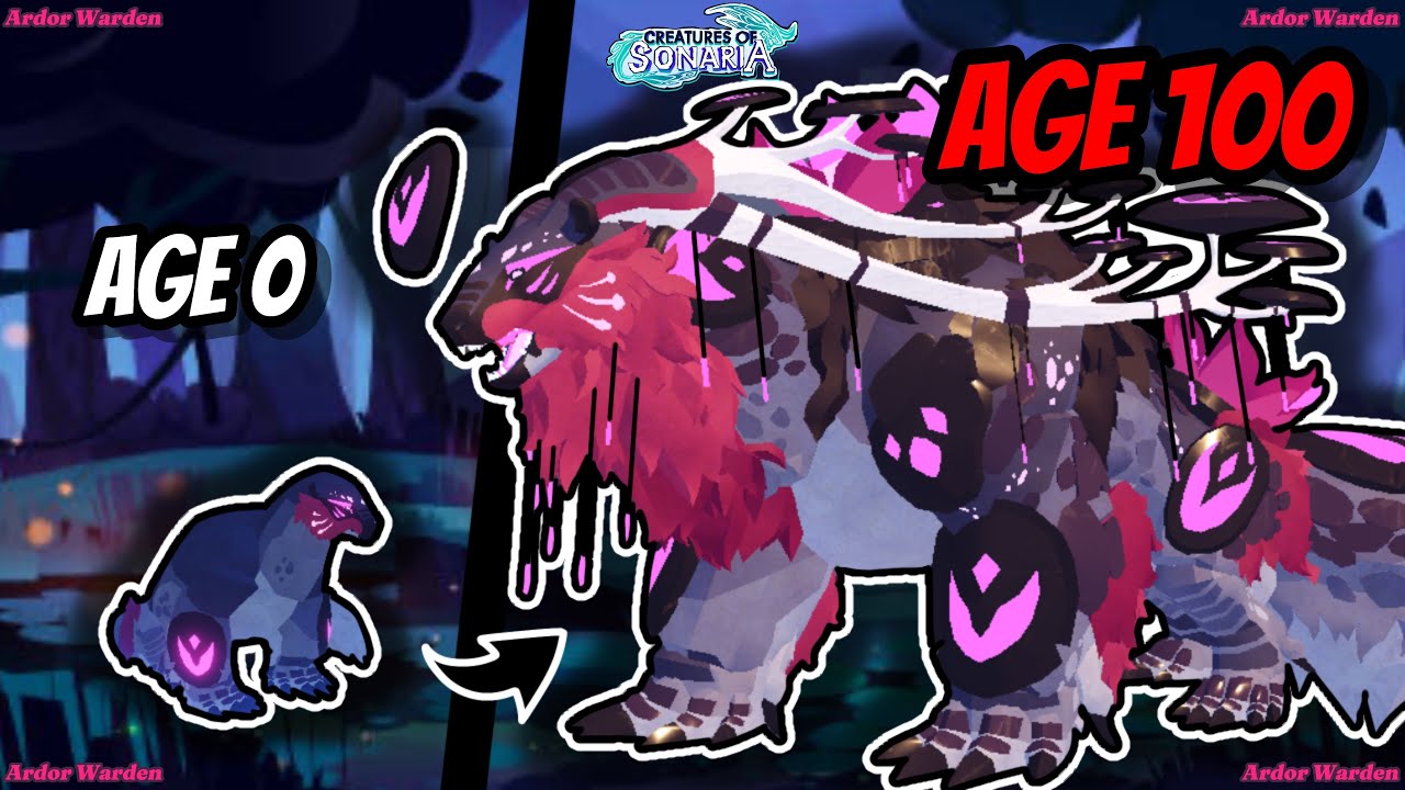 Ardor Warden 💝 redesign ✨ Creatures of Sonaria 🍄 gameplay